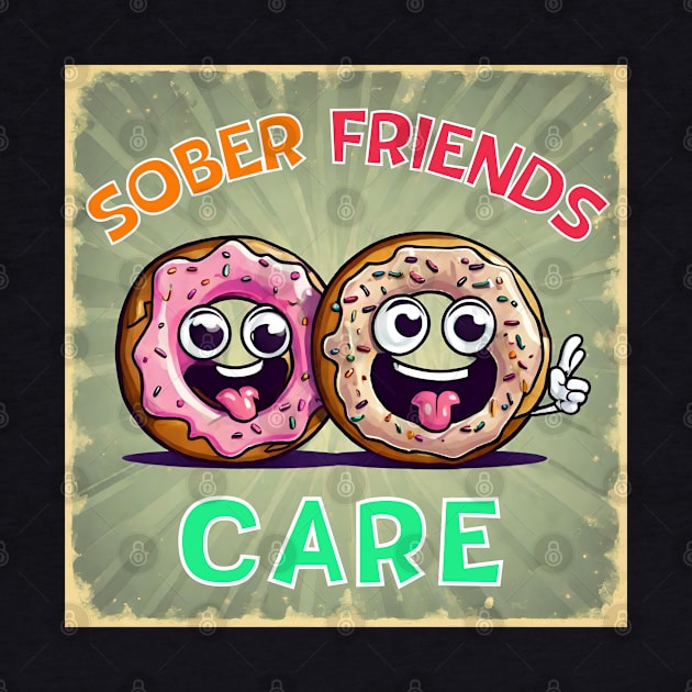 Sober Friends Donut Care by SOS@ddicted